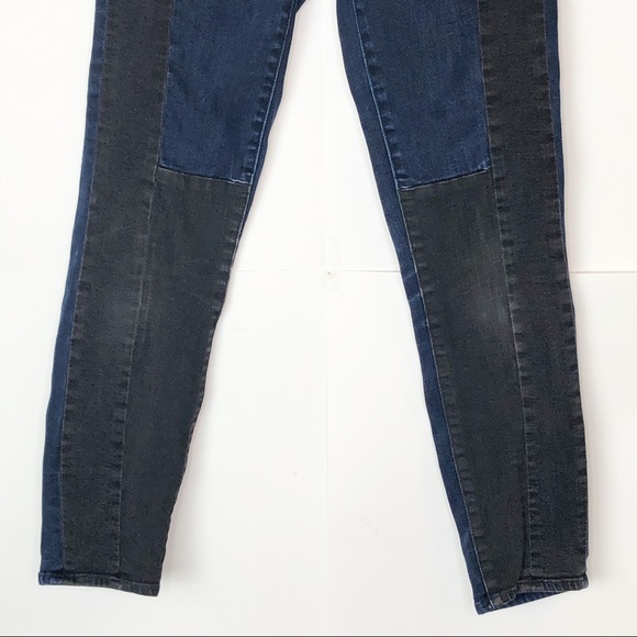 EUC J. Crew Mid Rise Blocked Matchstick Jeans - Picture 4 of 10